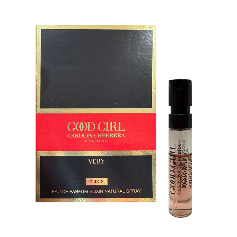 Campioncini CAROLINA HERRERA GOOD GIRL VERY ELIXIR edp donna 1,5ml – 6 pezzi