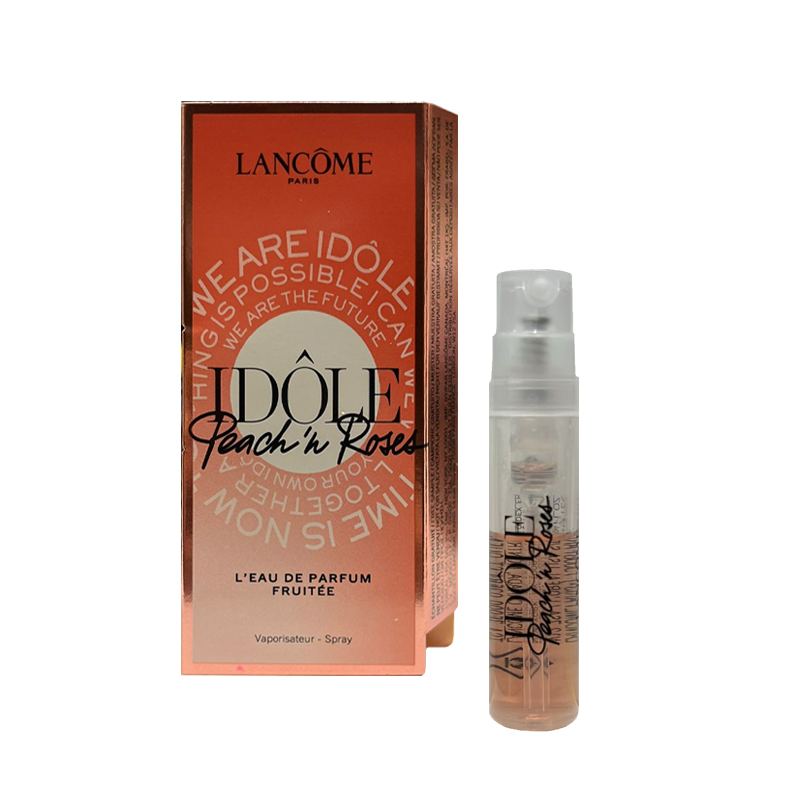 Campioncini LANCÔME IDÔLE PEACH'N ROSES edp fruitée donna 1,2ml – 6 pezzi