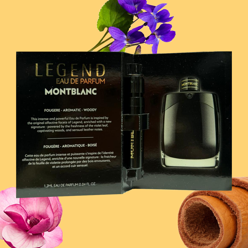 Campioncini MONTBLANC LEGEND edp uomo 1,2ml – 6 pezzi - immagine 2