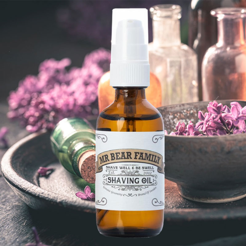 MR BEAR FAMILY Olio rasatura barba 60ml - immagine 2