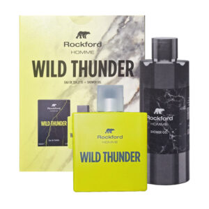 Cofanetto uomo ROCKFORD WILD THUNDER edt 100ml + gel doccia 250ml