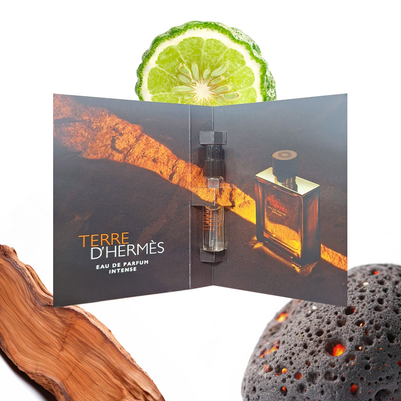 Campioncini TERRE D'HERMÈS edp intense uomo 2ml - 5 pezzi - immagine 2