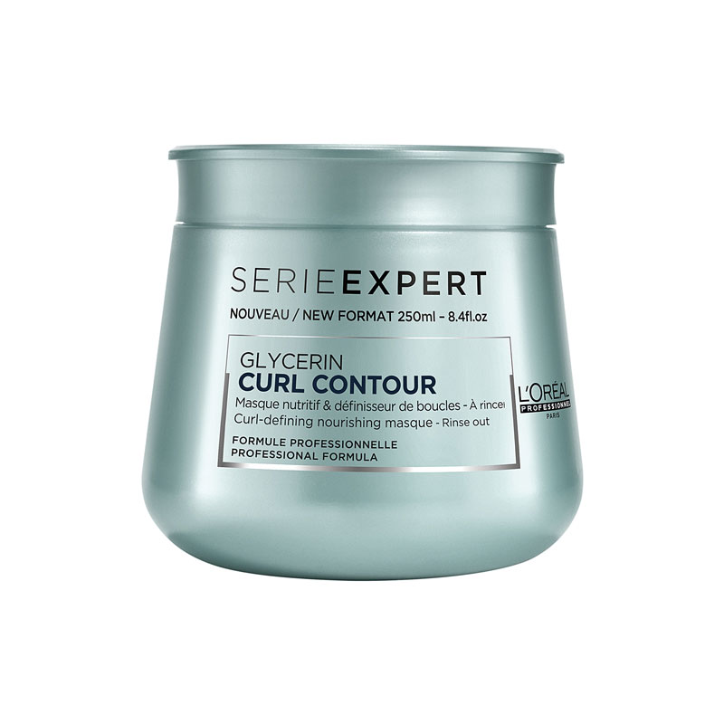 L’OREAL PROFESSIONNEL Serie Expert GLYCERIN CURL CONTOUR Maschera per capelli ricci o mossi 250ml