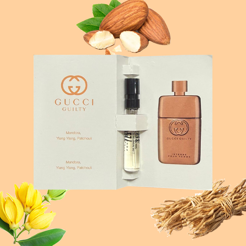 Campioncini GUCCI GUILTY POUR FEMME edp intense donna 1.5ml - 6 pezzi - immagine 2