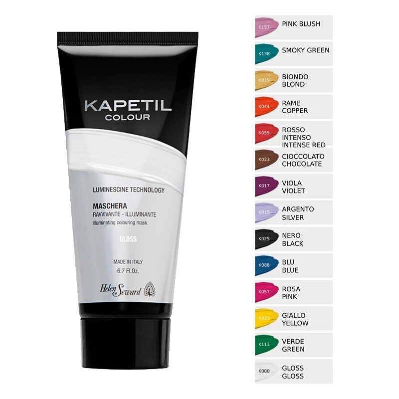 HELEN SEWARD KAPETIL Maschera capelli ravvivante illuminante colore 200ml