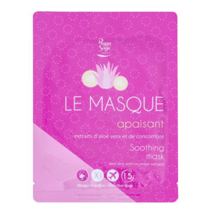 PEGGY SAGE LE MASQUE Maschera viso all’aloe vera e cetriolo lenitiva in microfibra 23g