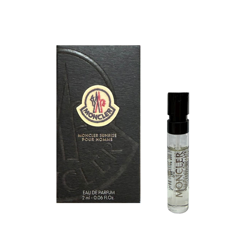 Campioncini MONCLER SUNRISE edp uomo 2ml - 6 pezzi