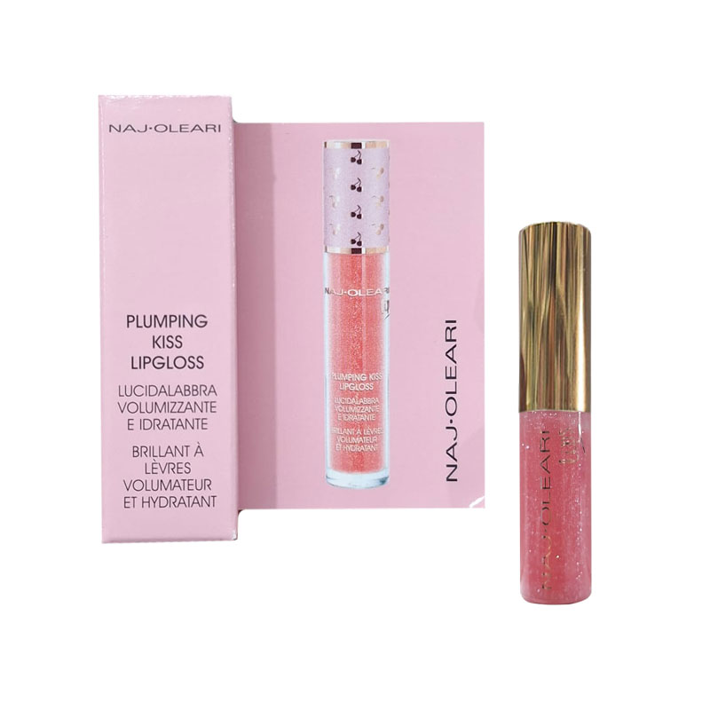 Campioncino NAJ OLEARI PLUMPING KISS Lucidalabbra volumizzante idratante 2ml - 03 rosa caramella