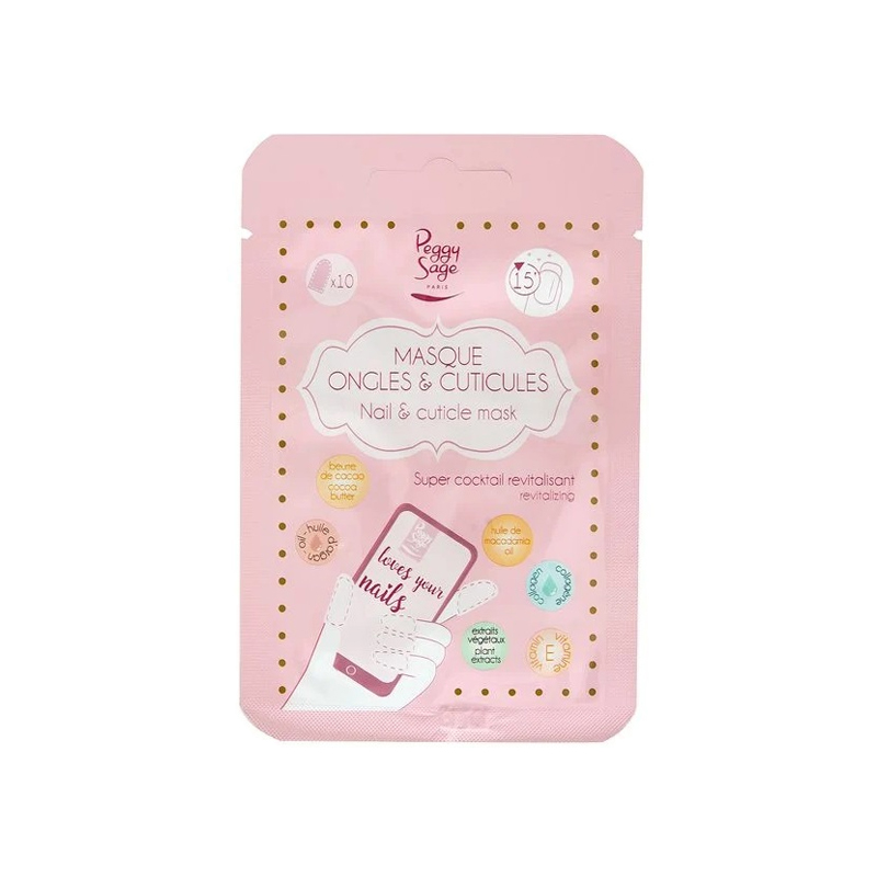 PEGGY SAGE MASQUE ONLGE & CUTICULES Maschera unghie e cuticole rivitalizzante 4.5g