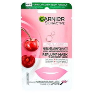 GARNIER SKIN ACTIVE Maschera labbra in tessuto rimpolpante 5g