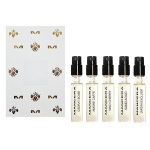 Campioncini assortiti MANCERA Cedrat Boise + Amore Caffe + Wild Cherry + Sand Aoud + Jardin Exclusif edp unisex 2ml – 5 pezzi