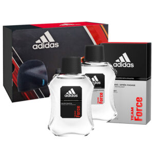 Cofanetto uomo ADIDAS TEAM FORCE edt 50ml + after shave 100ml + berretto