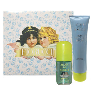 Cofanetto donna FIORUCCI ACQUA DEGLI ANGELI edt 27ml + bagnoschiuma profumato 150ml