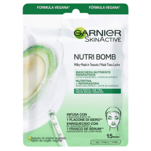 GARNIER SKIN ACTIVE NUTRI BOMB Maschera viso in tessuto nutriente riparatrice