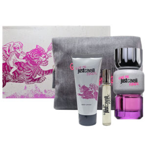 Cofanetto donna JUST CAVALLI GIVE ME MAGIC edp 90ml + body lotion 100ml + edp 15ml + pochette