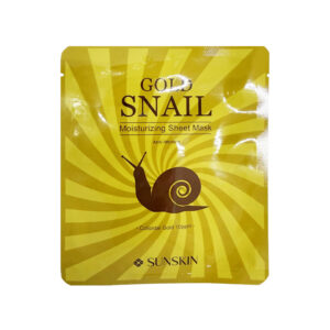 SUNSKIN GOLD SANIL SHEET MASK Maschera idratante lenitiva anti-rughe in tessuto 25ml