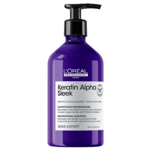L’OREAL PROFESSIONNEL Serie Expert KERATIN ALPHA SLEEK Shampoo alla keratina capelli lisci 500ml