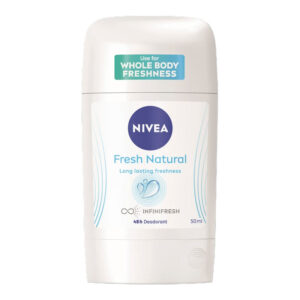 NIVEA FRESH NATURAL Deodorante stick corpo 50ml - 5 pezzi