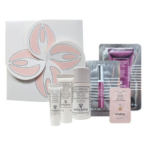 Cofanetto campioncini SISLEY BOTANICAL SKIN CARE trattamento idratante corpo + contorno occhi + fondotinta soft beige + trattamento anti-età viso + trattamento equilibrio viso + struccante viso e occhi