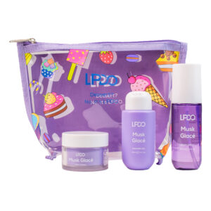 Cofanetto unisex LPDO MUSK GLACÉ crema corpo + gel doccia + acqua profumata + pochette