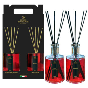 Cofanetto profumatore d'ambiente PHILIPE MONTAGNON rosso montagnon + melograno 500ml