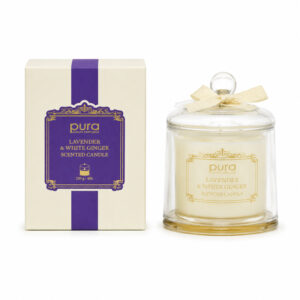 PURA Candela profumata 230g – lavander & white ginger