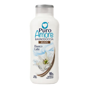 PURO AMORE Bagnodoccia bianco latte 650ml