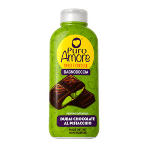 PURO AMORE Bagnodoccia dubai chocolate al pistacchio 650ml