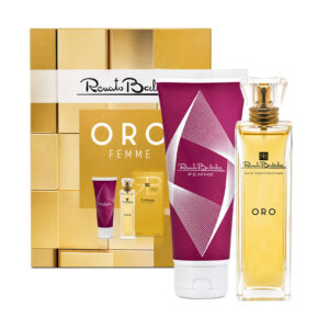 Cofanetto donna RENATO BALESTRA ORO FEMME edt + body lotion