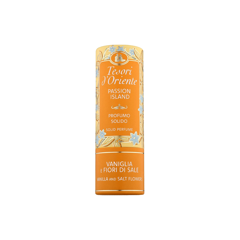 TESORI D’ORIENTE PASSION ISLAND Profumo solido 7ml - vaniglia e fiori di sale