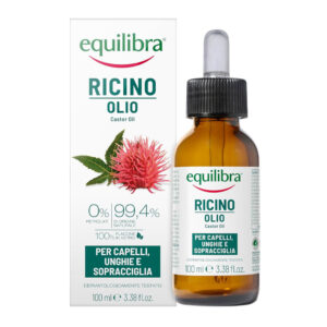 EQUILIBRA Olio di ricino capelli unghie sopracciglia 100ml