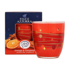 FELCE AZZURRA Candela profumata 120g - arancia e cannella