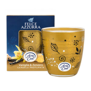 FELCE AZZURRA Candela profumata 120g - vaniglia e zenzero