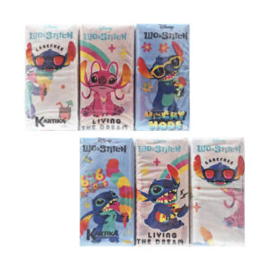KARTIKA DISNEY STITCH Fazzoletti naso 4 veli - 54 pezzi