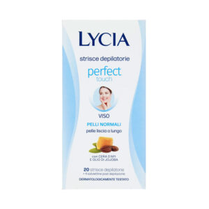 LYCIA PERFECT TOUCH Strisce depilatorie viso pelli normali - 20 pezzi