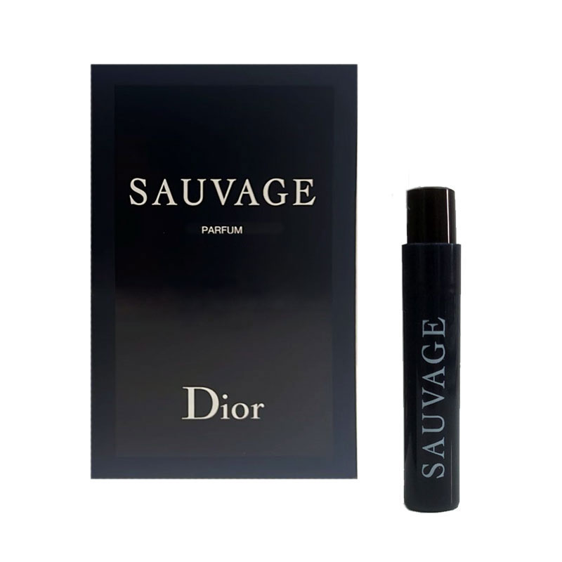 Campioncini DIOR SAUVAGE PARFUM uomo 1ml - 3 pezzi