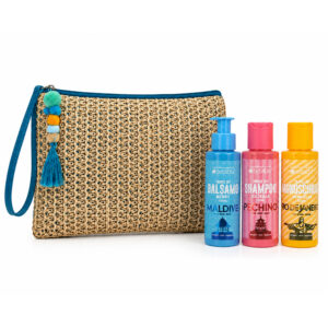 ANNA MULLER Cofanetto da viaggio balsamo + shampoo + bagnoschiuma + pochette