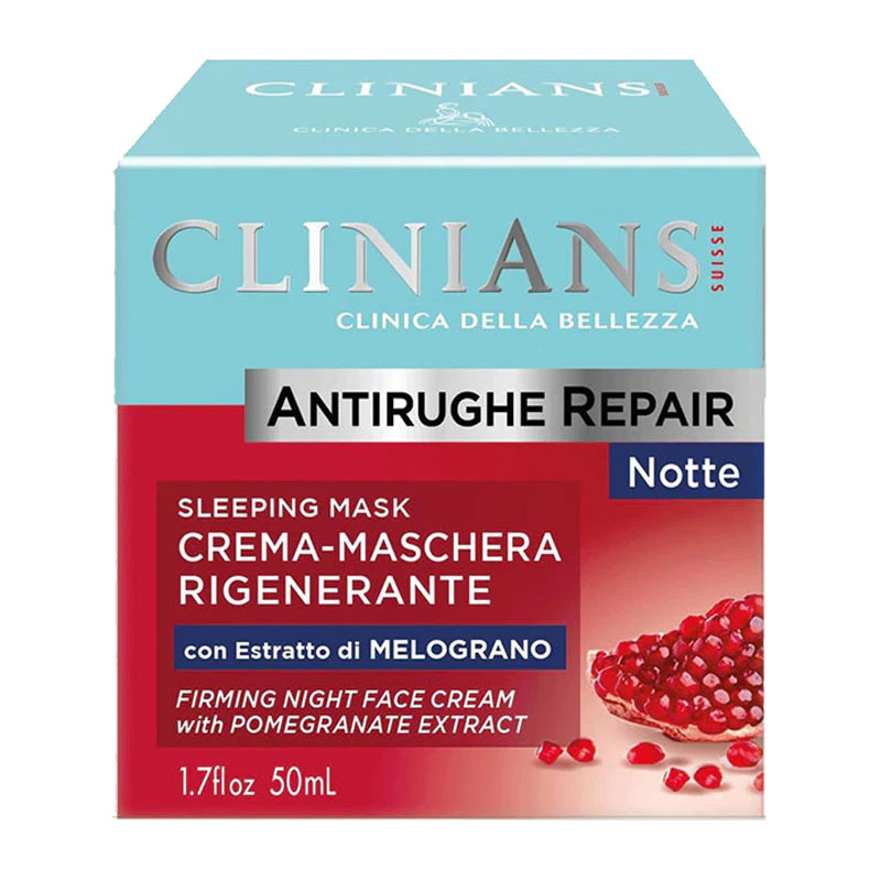 CLINIANS SLEEPING MASK Crema maschera rigenerante viso notte 50ml