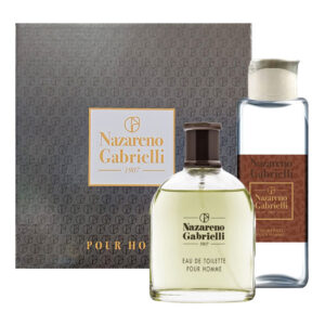 Cofanetto uomo NAZARENO GABRIELLI edt 100ml + gel doccia 400ml
