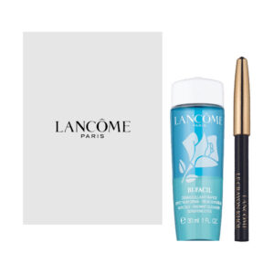 Cofanetto donna LANCÔME LE CRAYON KHÔL & BI-FACIL SET struccante occhi 30ml + matita mini size black 0,7g