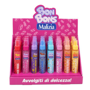 Espositore BON BONS MALIZIA Acqua profumata 75ml – 24 pezzi