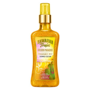 HAWAIIAN TROPIC GOLDEN PARADISE Acqua profumata glitterata 250ml - warm sand & creamy coconut