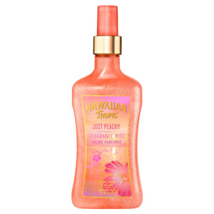HAWAIIAN TROPIC JUST PEACHY Acqua profumata glitterata 250ml – honey peach & sea salt