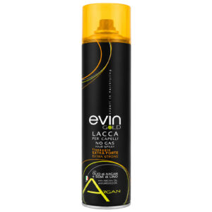 EVIN GOLD Lacca per capelli con olio di argan fissaggio extra forte 750ml