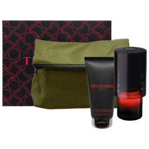 Cofanetto uomo TRUSSARDI PRIMO edt 100ml + shower gel shampoo 100ml + borsello