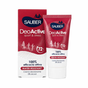 SAUBER DEOACTIVE 72h sport & stress crema deodorante 35ml