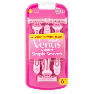 GILLETTE VENUS COMFORT SIMPLY SMOOTH rasoio 3 lame - depilazione donna usa e getta